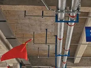 茅箭管廊支架的安装方法